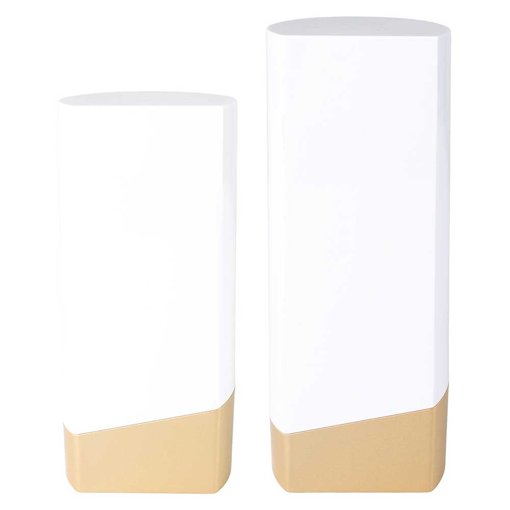 Prime Heavyweight White & Gold Trophy