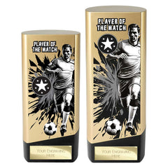 Prime Heavyweight Player of the Match Gold & Black Trophy