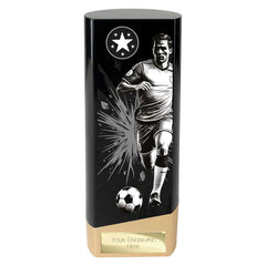 Prime Heavyweight Football Black & Gold Trophy