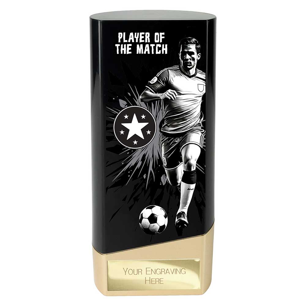Prime Heavyweight Player of the Match Black & Gold Trophy