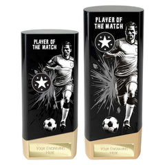 Prime Heavyweight Player of the Match Black & Gold Trophy