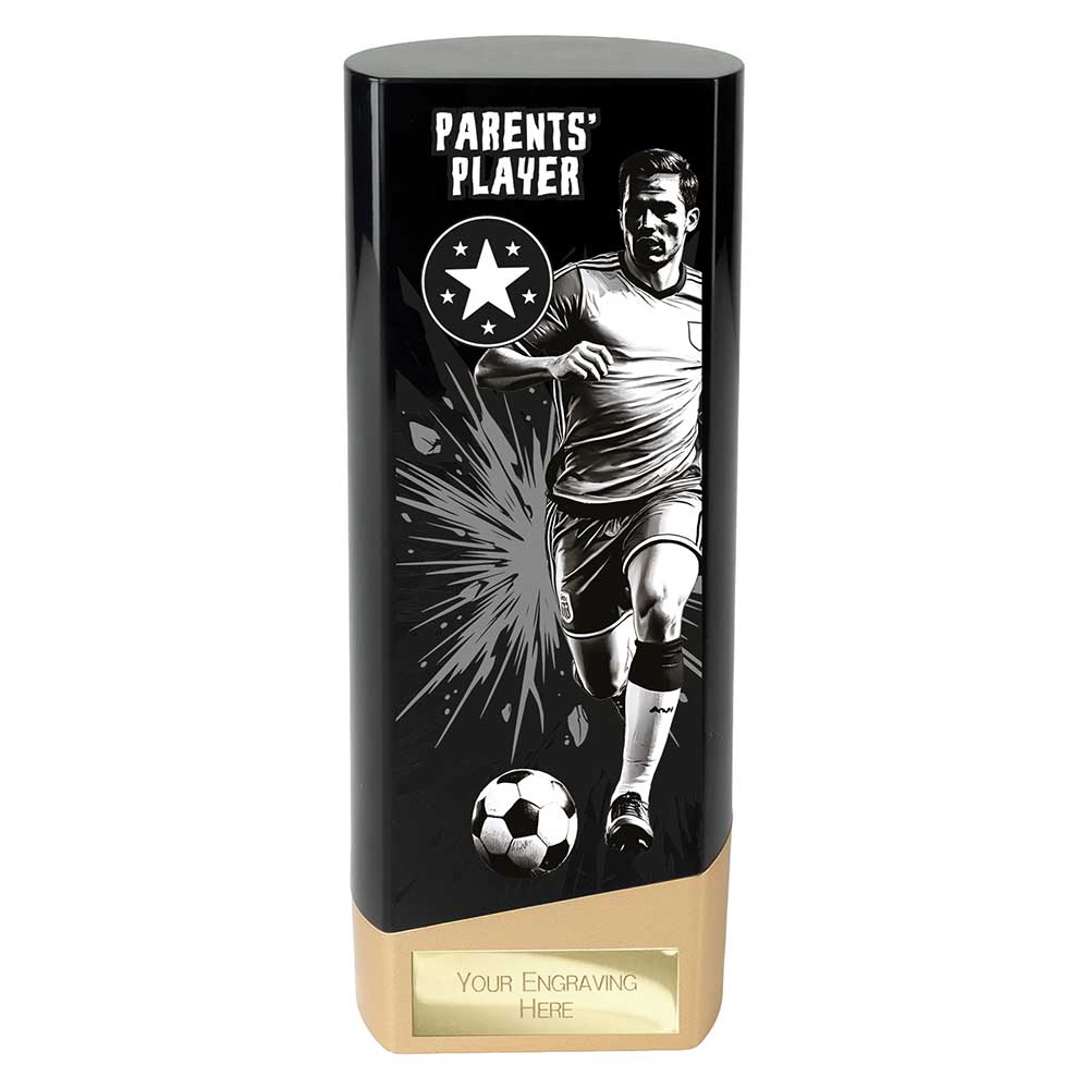 Prime Heavyweight Parents Player Black & Gold Trophy