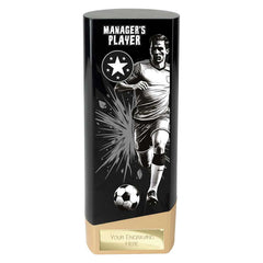 Prime Heavyweight Managers Player Black & Gold Trophy