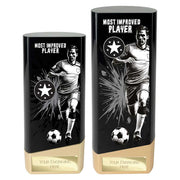 Prime Heavyweight Most Improved Player Black & Gold Trophy