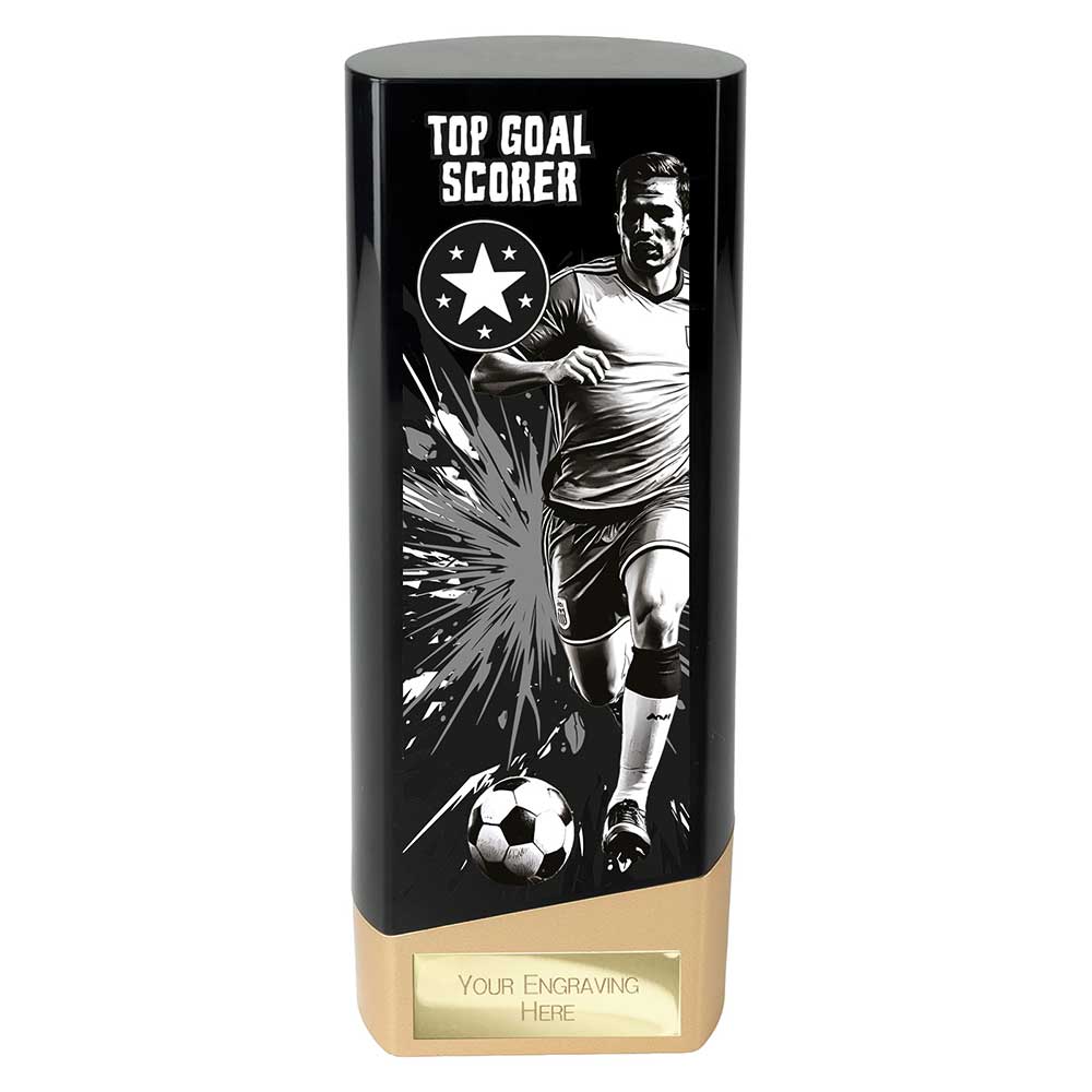 Prime Heavyweight Top Goal Scorer Black & Gold Trophy