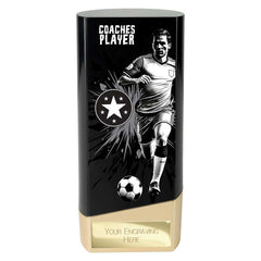 Prime Heavyweight Coaches Player Black & Gold Trophy