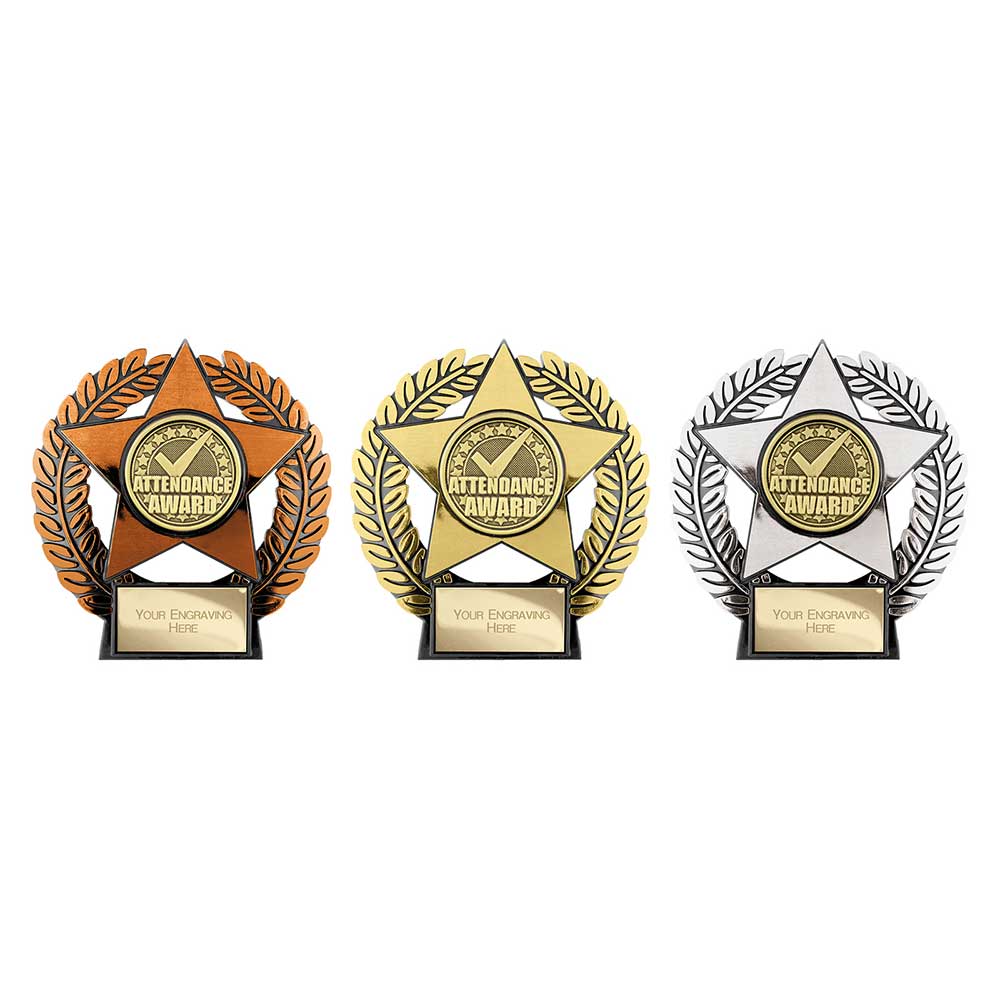 Emperor Star Attendance Plaque