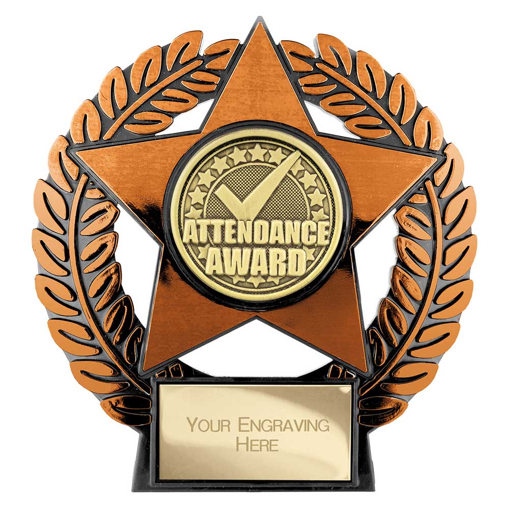 Emperor Star Attendance Plaque – Bronze