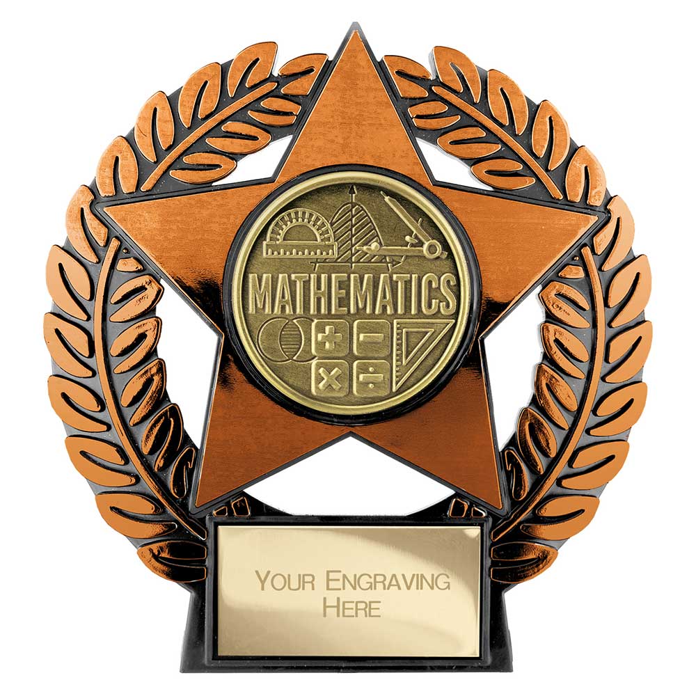 Emperor Star Maths Plaque – Bronze