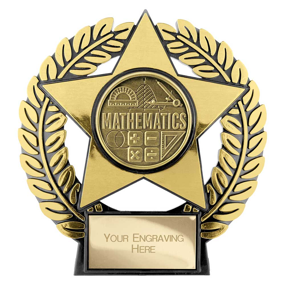 Emperor Star Maths Plaque – Gold