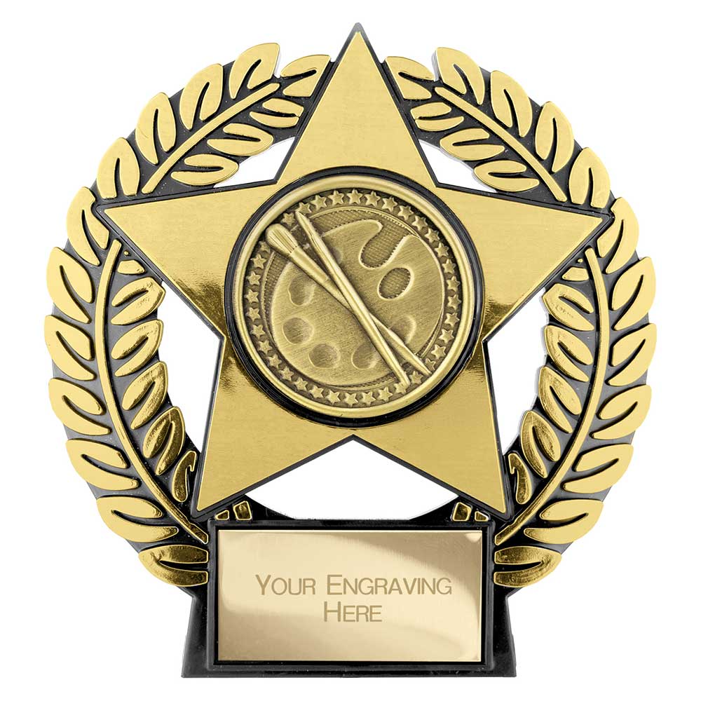 Emperor Star Art Plaque – Gold