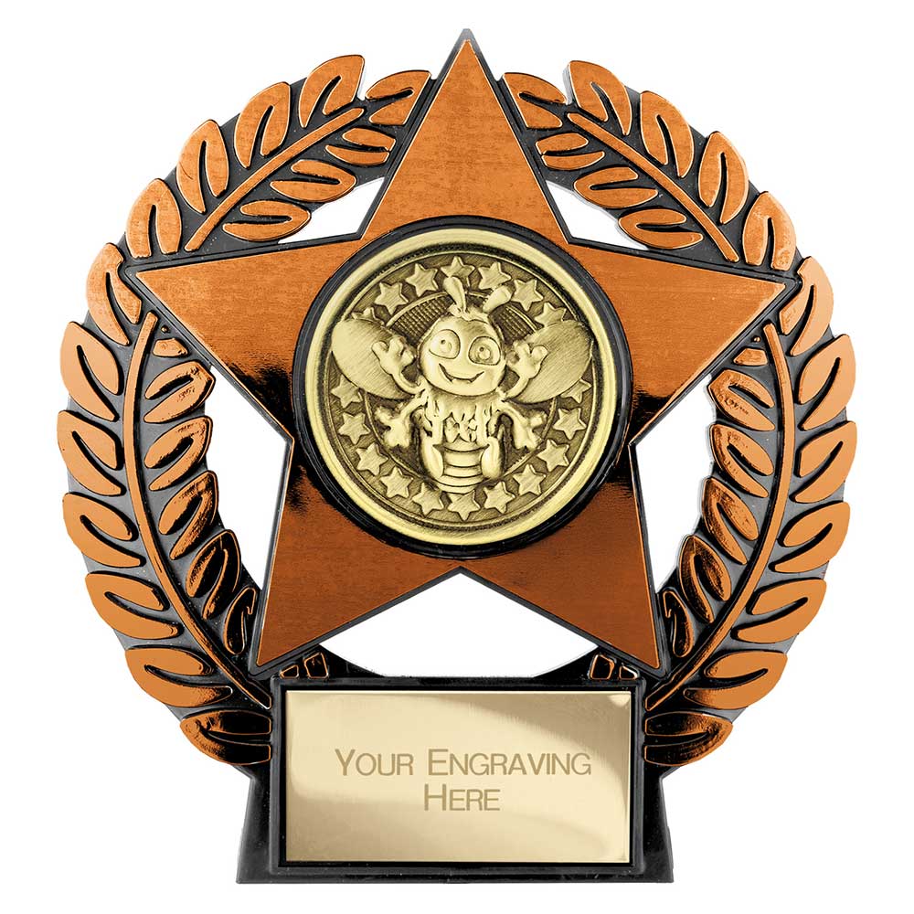 Emperor Star Bee Plaque – Bronze