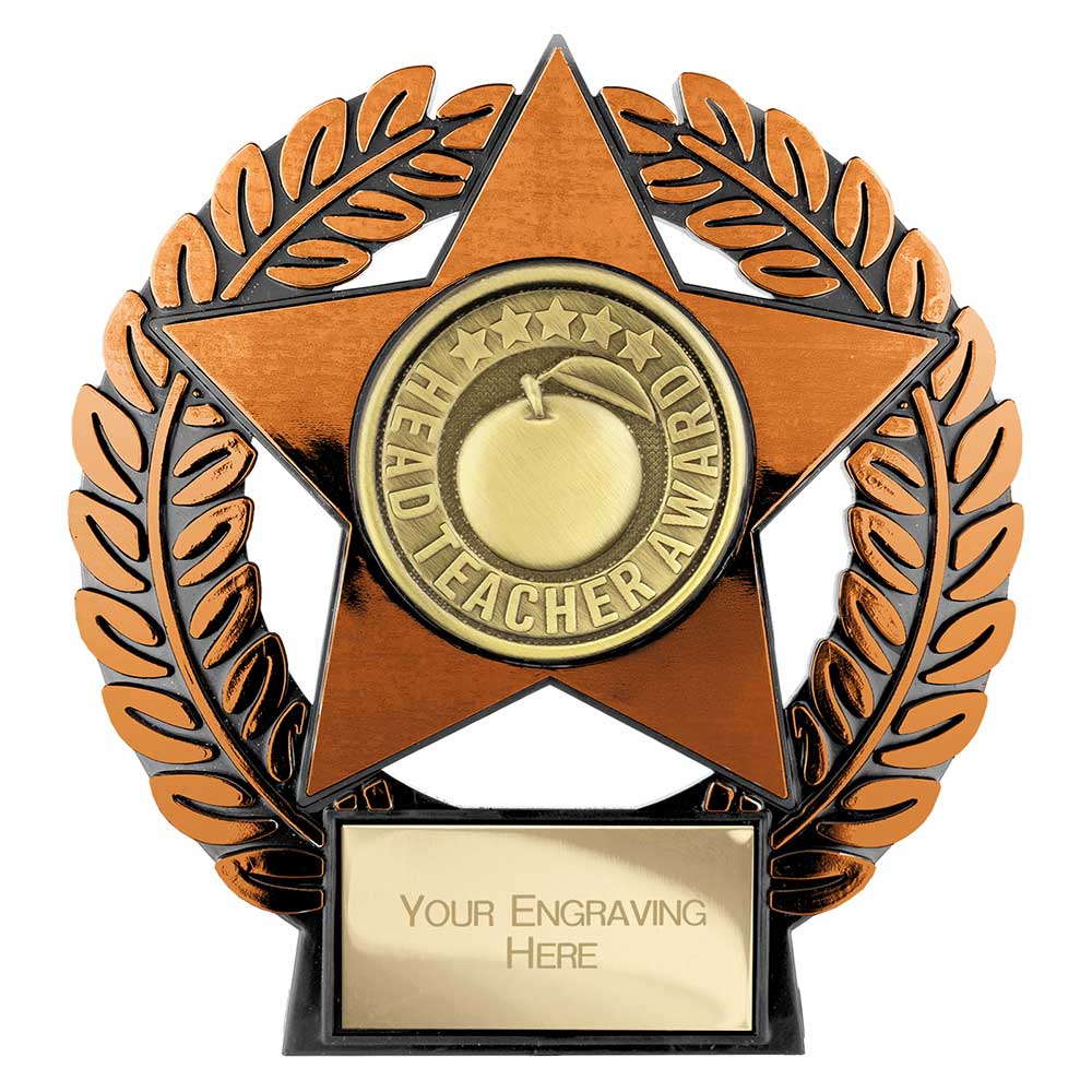 Emperor Star Head Teacher Plaque – Bronze