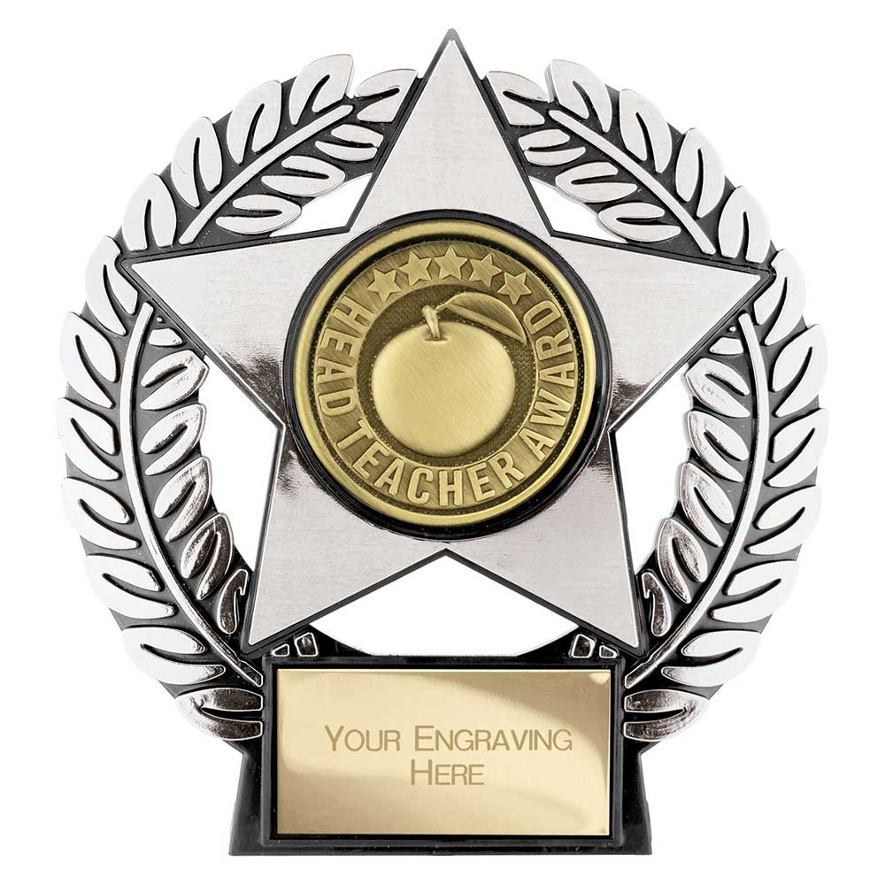 Emperor Star Head Teacher Plaque – Silver