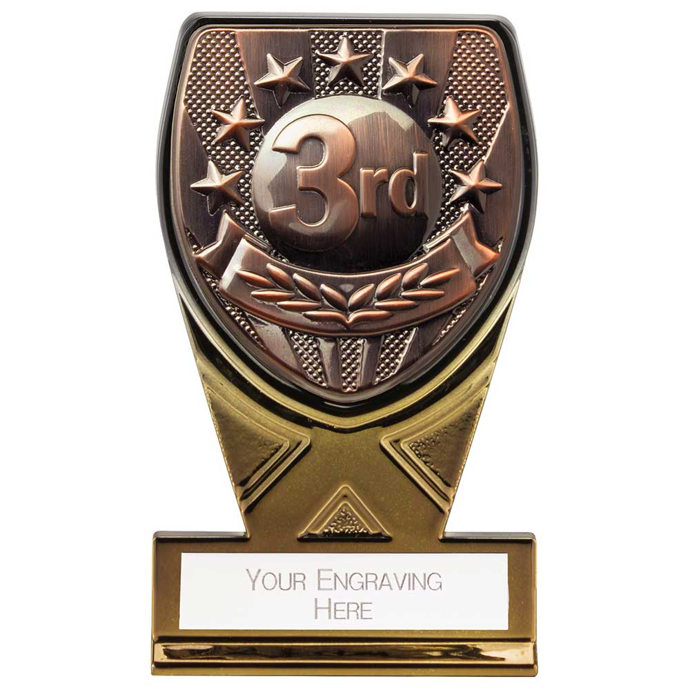 Fusion Cobra 3rd Place Award Trophy - School Badges UK
