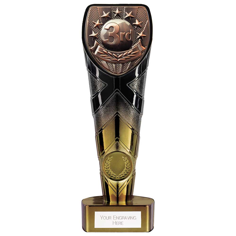 Fusion Cobra 3rd Place Award Trophy - School Badges UK