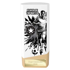 Prime Heavyweight Player of the Match White & Gold Trophy