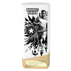 Prime Heavyweight Managers Player White & Gold Trophy