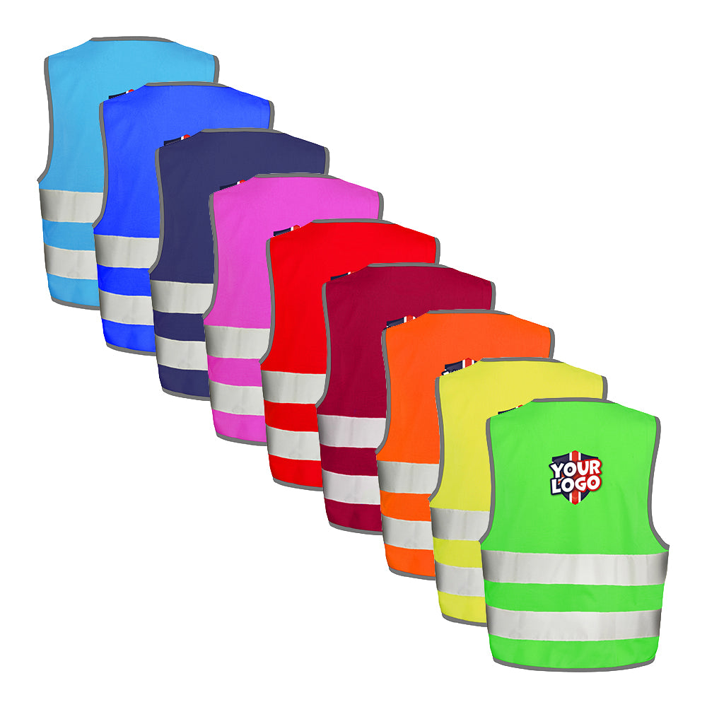 Personalised Childs Hi-Vis Jacket - School Badges UK