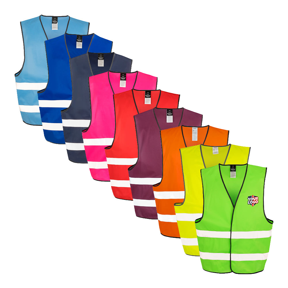Personalised Adults Hi-Vis Jacket - School Badges UK