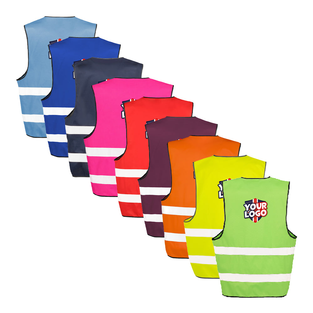 Personalised Adults Hi-Vis Jacket - School Badges UK