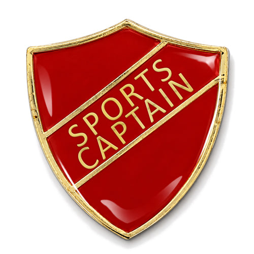 Sports Captain Shield Badge