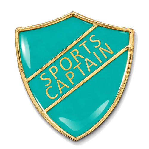 Sports Captain Shield Badge