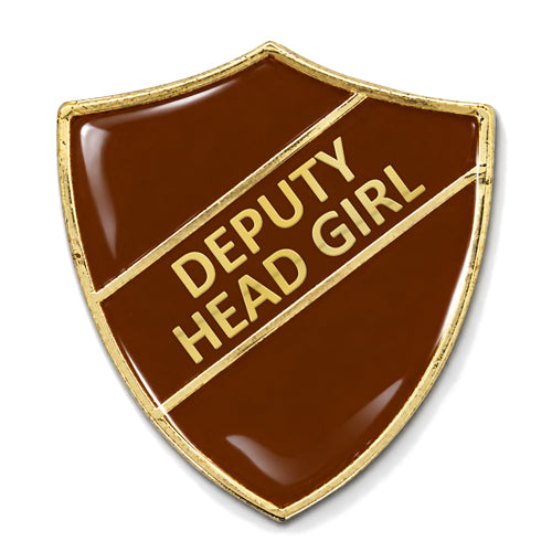 Deputy Head Girl Shield Badge