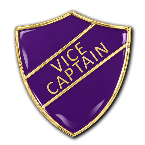 Vice Captain Shield Badge