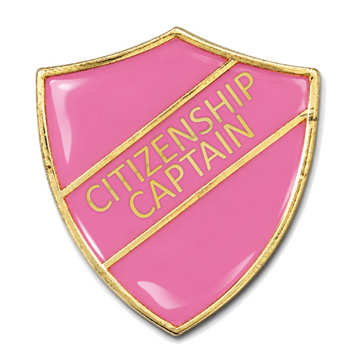 Citizenship Captain Shield Badge