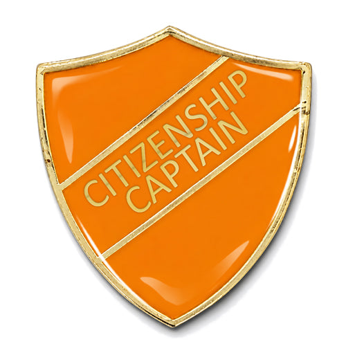 Citizenship Captain Shield Badge