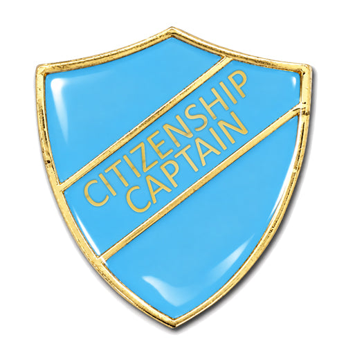 Citizenship Captain Shield Badge
