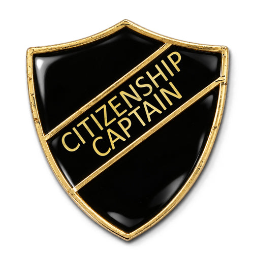 Citizenship Captain Shield Badge