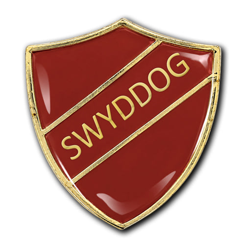 Swyddog Shield Badge
