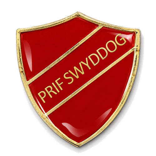 Prif Swyddog Shield Badge