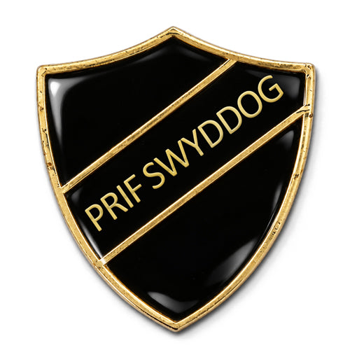 Prif Swyddog Shield Badge