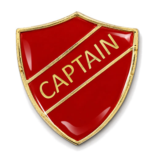 Captain Shield Badge