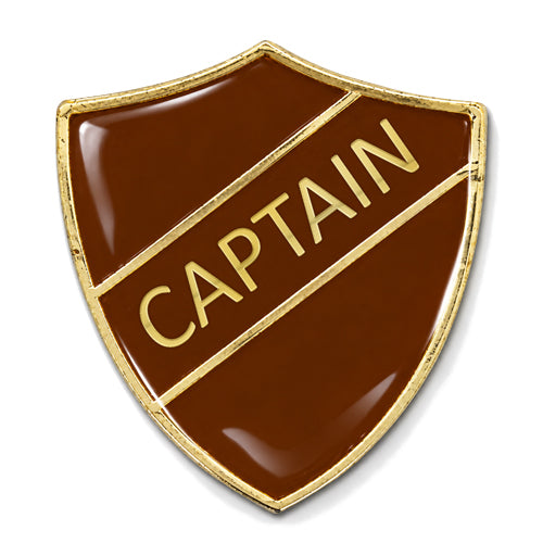 Captain Shield Badge