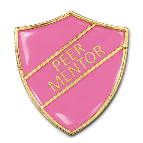 Peer Mentor Shield Badge