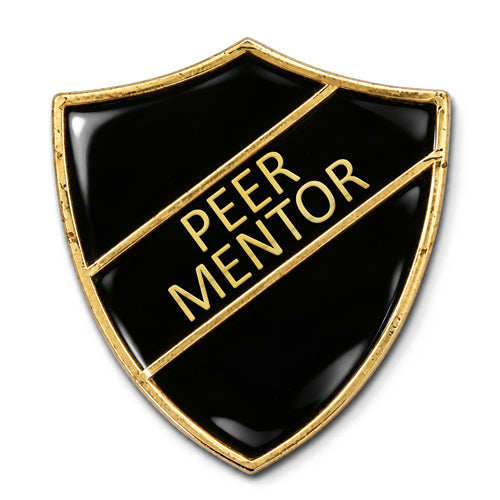Peer Mentor Shield Badge