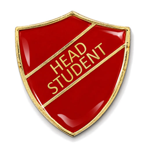 Head Student Shield Badge