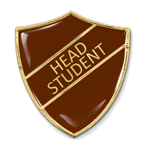 Head Student Shield Badge
