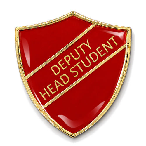 Deputy Head Student Shield Badge