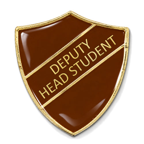 Deputy Head Student Shield Badge