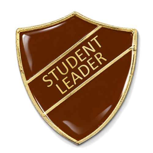 Student Leader Shield Badge