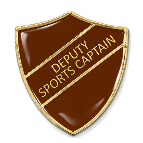 Deputy Sports Captain Shield Badge