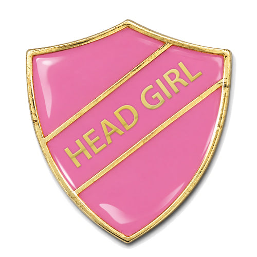 Head Girl Shield Badge