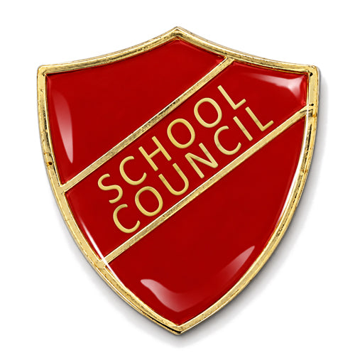 School Council Shield Badge