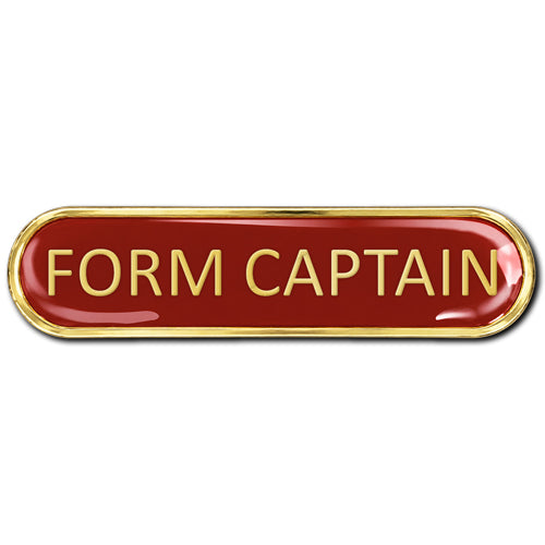 Form Captain Bar Badge