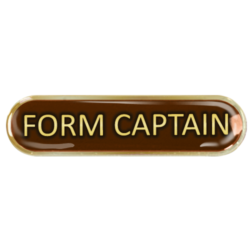 Form Captain Bar Badge